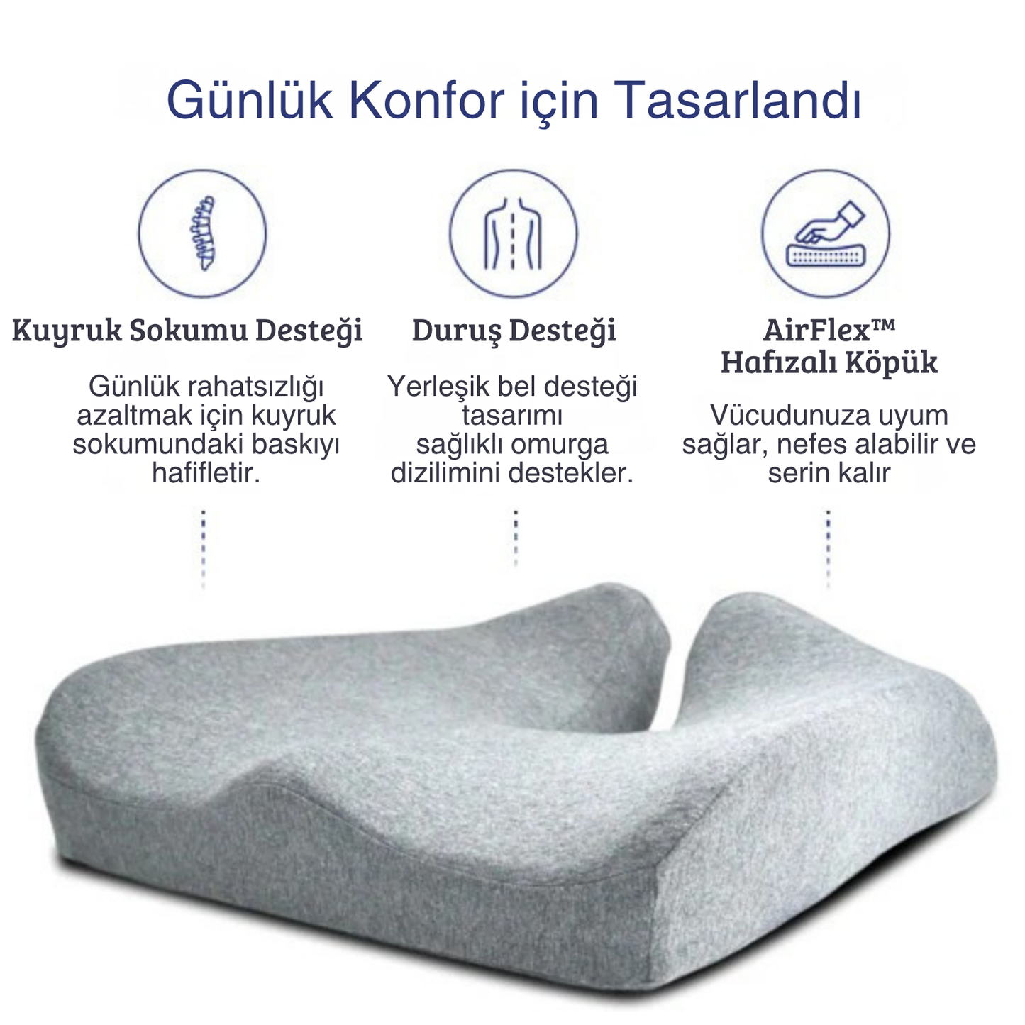 Ortopedik Oturma Minderi